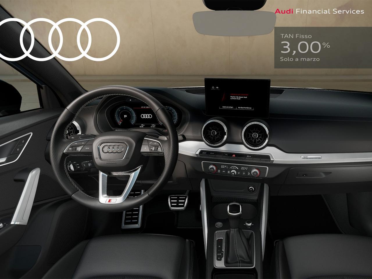 Audi Q2 35 2.0 tdi identity black s-tronic