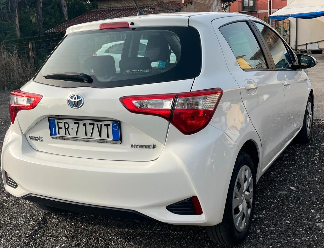 Toyota Yaris 1.5 Hybrid 5 porte - CONSUMI RECORD - Unico Proprietario -Km certificati