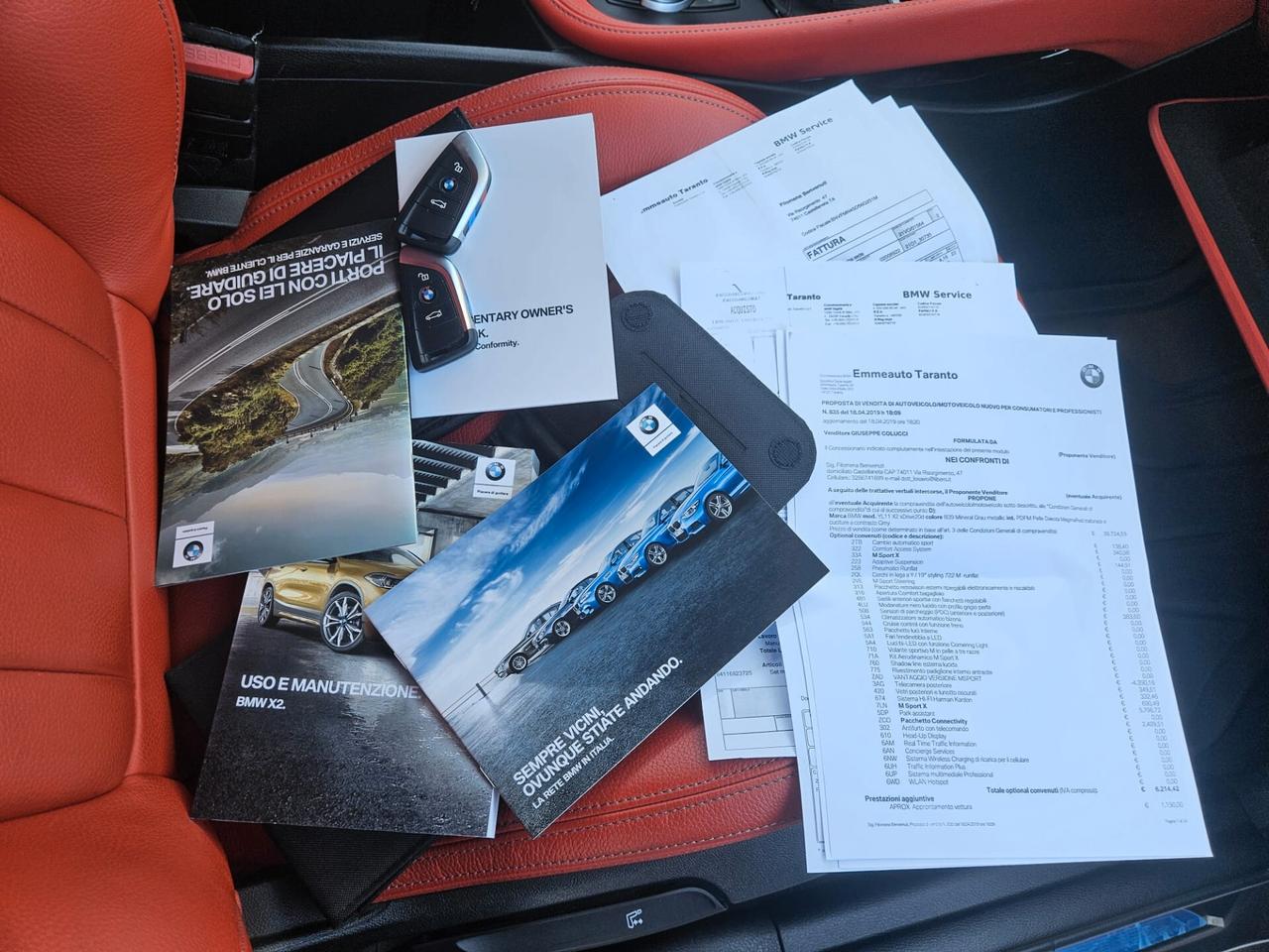 BMW X2 XDrive 20d M SPORT X 190cv UNICO PROPRIETARIO