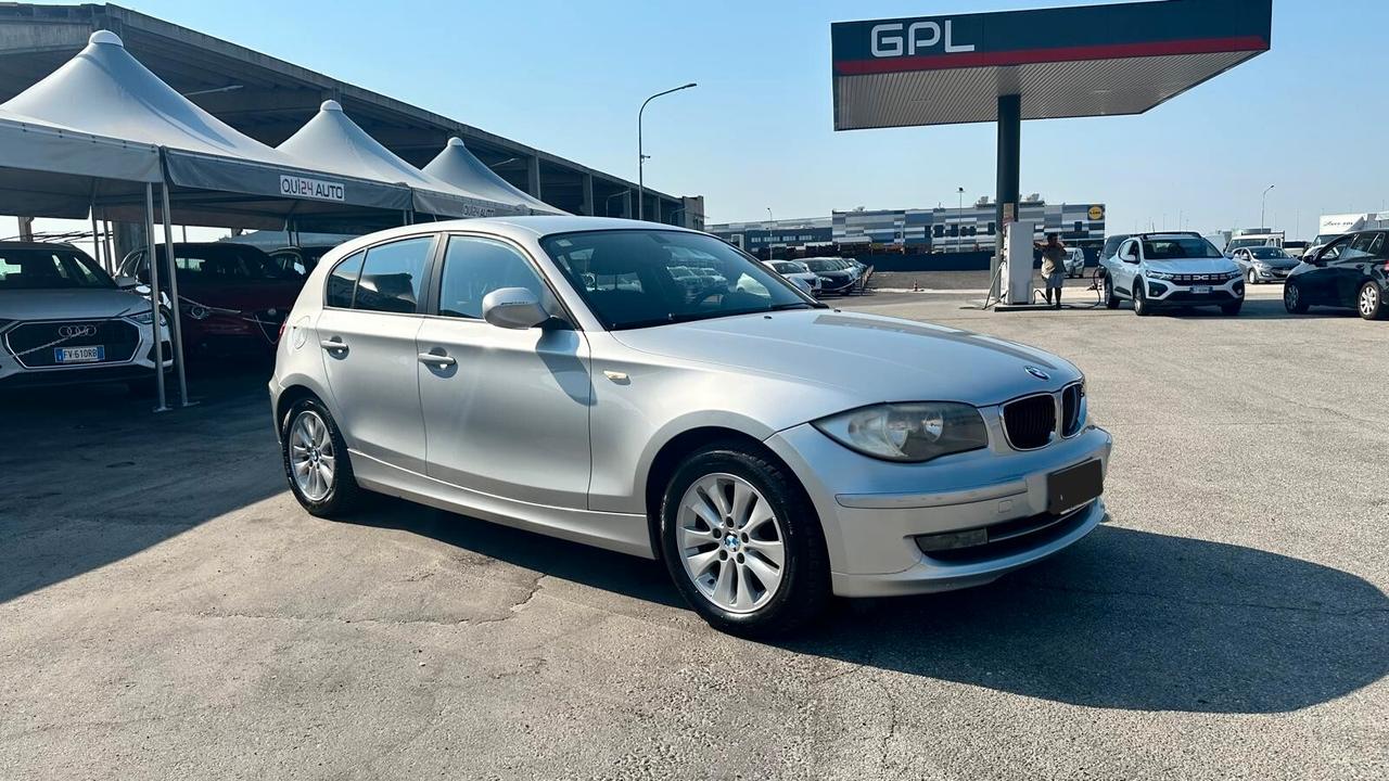 Bmw118d 2.0 D143CV cat 5 porte KM CERTIFICATI-UNICO PROPRIETARIO