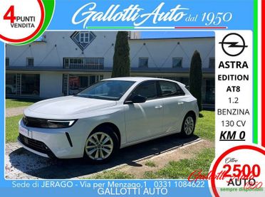 Opel Astra 1.2 Turbo 130cv Edition MT6