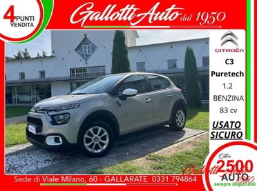 Citroën C3 1.2 PureTech 83CV