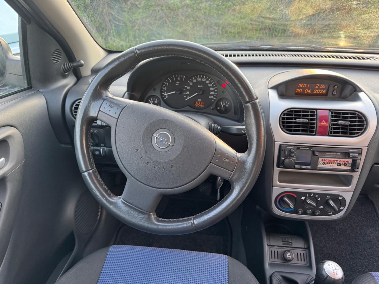 Opel Corsa 1.2 Benzina 80cv 3 porte Club 80.000km 2005