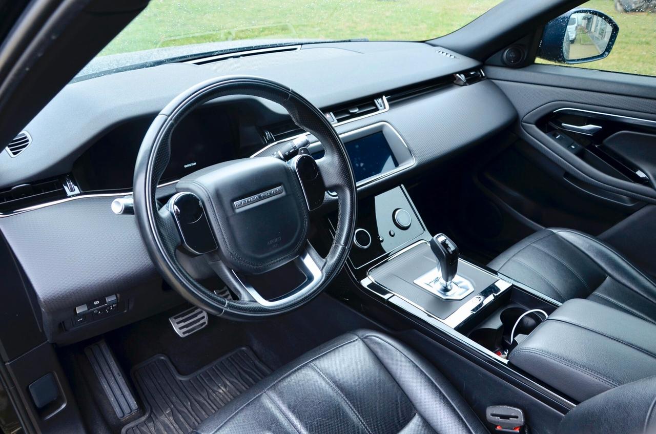 LAND ROVER RANGE ROVER EVOQUE 2.0d i4 MHEV R-DYNAMIC SE AWD 150cv AUT, SERVICE LAND ROVER, FULL BLACK, FULL LED, PELLE, RETROCAMERA, PERMUTE