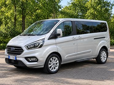 Ford Tourneo Custom 320 2.0 EcoBlue 185 CV Automatic Titanium L2 *PREZZO REALE*| 9 Posti | Navi | Clima | Telecamera