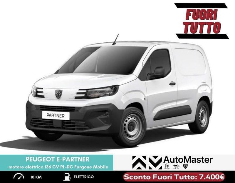 Peugeot e-Partner e-Partner motore elettrico 136 CV PL-DC Furgone Mobile IVA ESPOSTA