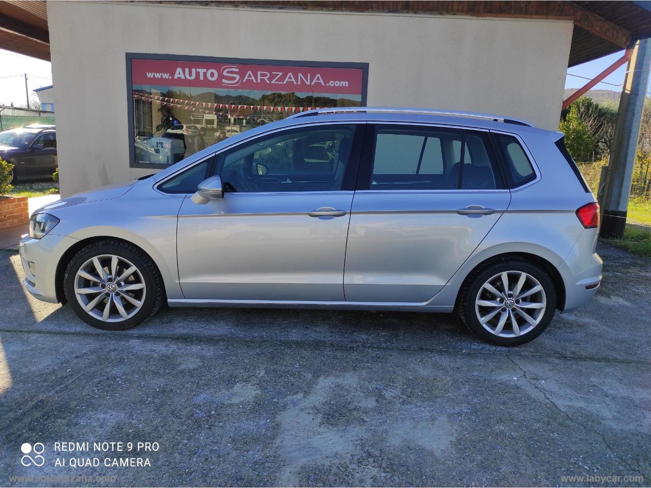 VOLKSWAGEN Golf Sportsvan 1.6TDI110DSGExec 4FreeBMT 3 ANNI GARANZIA -- 15GG SODDISFATTI O RIMBORSATI