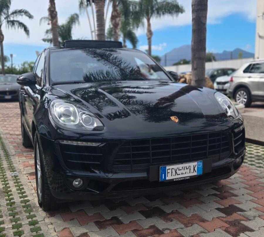 Porsche Macan 3.0d S 250cv pdk Uff Italy Pelle Tetto Navi lega
