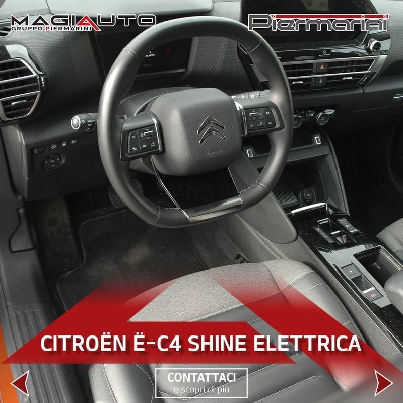 Citroën e-C4 motore elettrico 136 CV Shine
