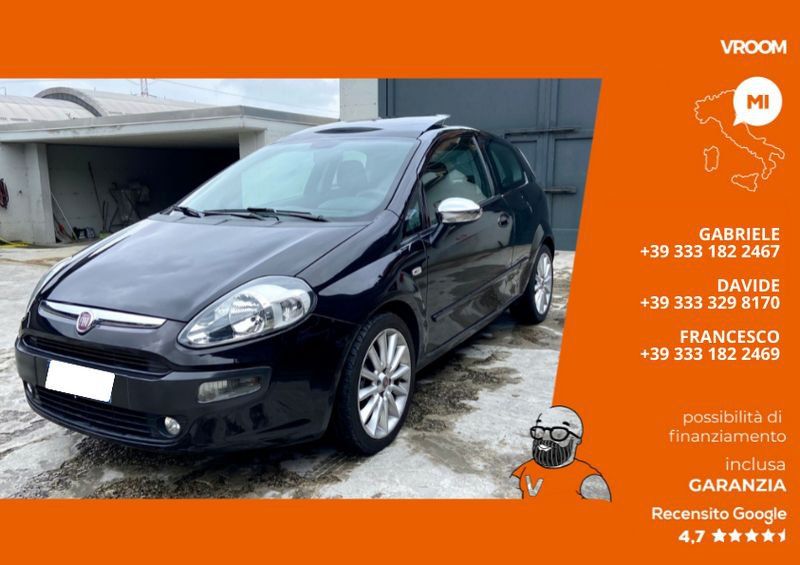 FIAT Punto Fiat Punto 1.4 M.Air 16V 3 porte S&S Sport