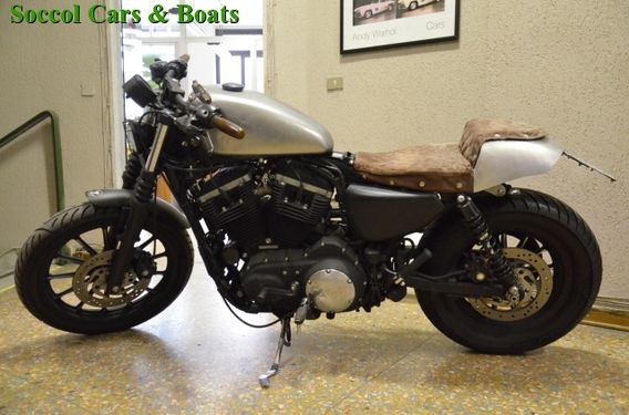 HARLEY-DAVIDSON 883 Sportster XL SPECIAL/ARTIGIANALE!! BATTUTA A MANO!!