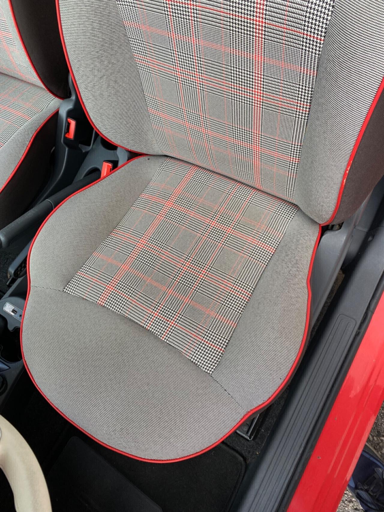 Fiat 500 1.2 GPL 69cv “Lounge” -ROSSO CORALLO