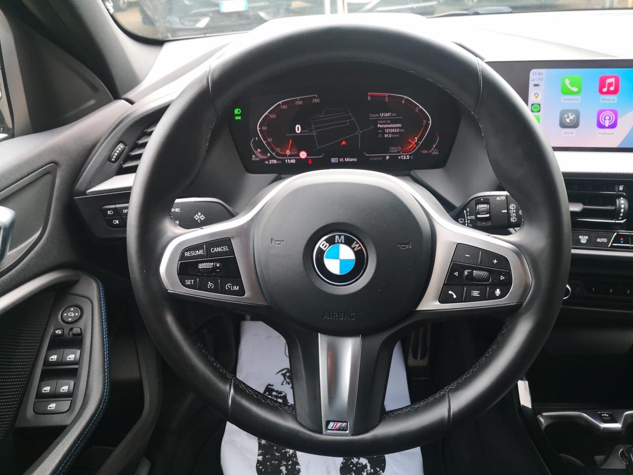 BMW 118 d Aut. 5p. Msport ***CAR PLAY***TELECAMERA***