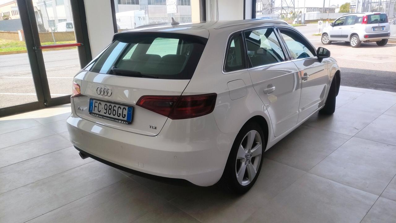 Audi A3 SPB 1.6 TDI CLEA DIESEL QUATTRO EDITION NEOPATENTATI - 2016