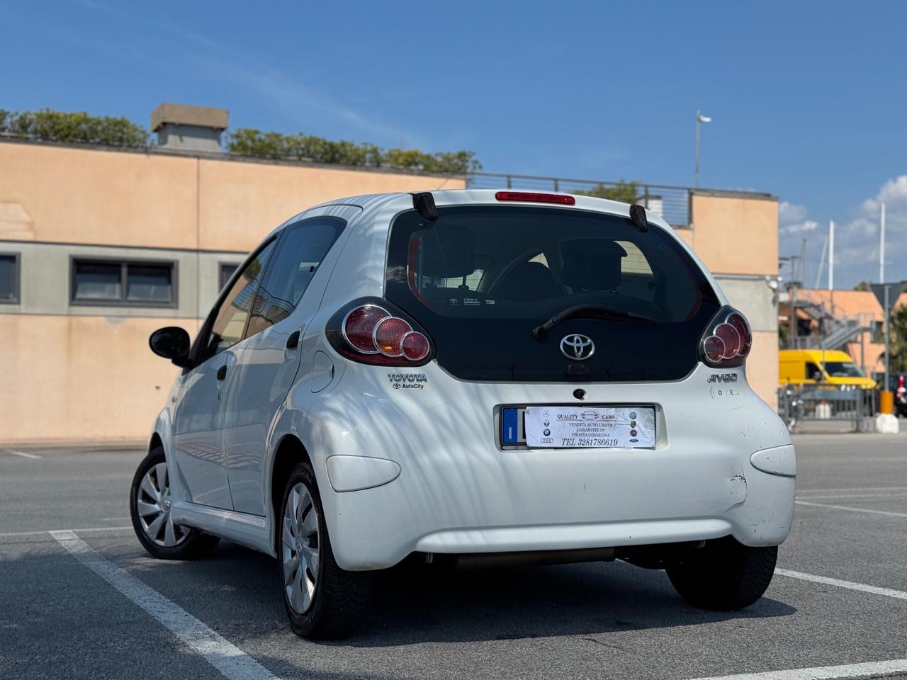 TOYOTA AYGO 1.0 BENZINA NEO PATENTATI 2012 12 MESI DI GARANZIA