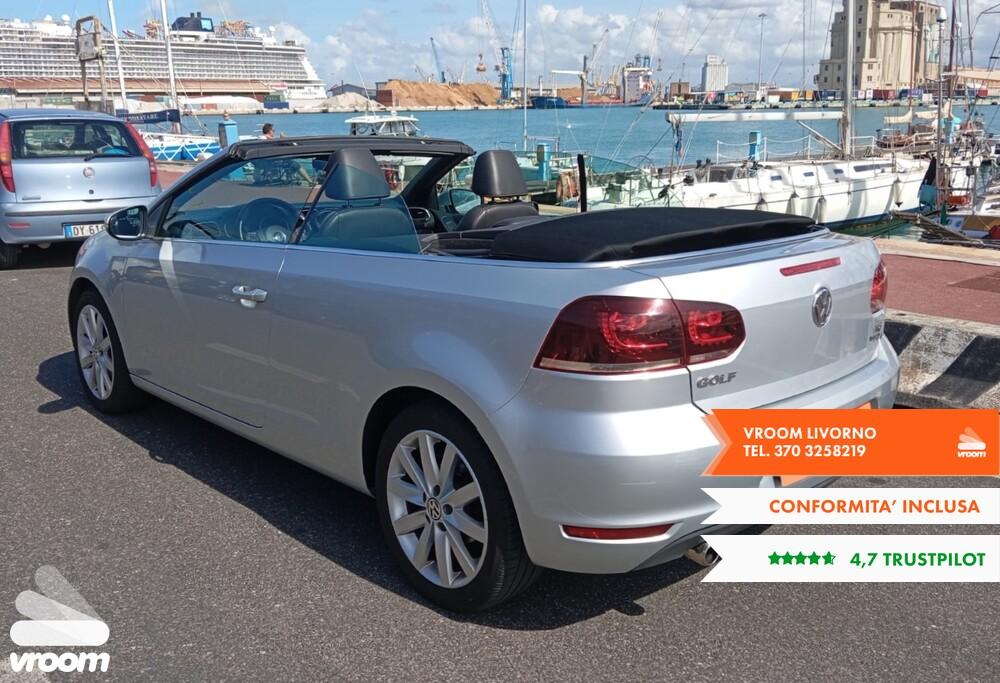 VOLKSWAGEN Golf 6ª serie Golf Cabriolet 1.6 TDI