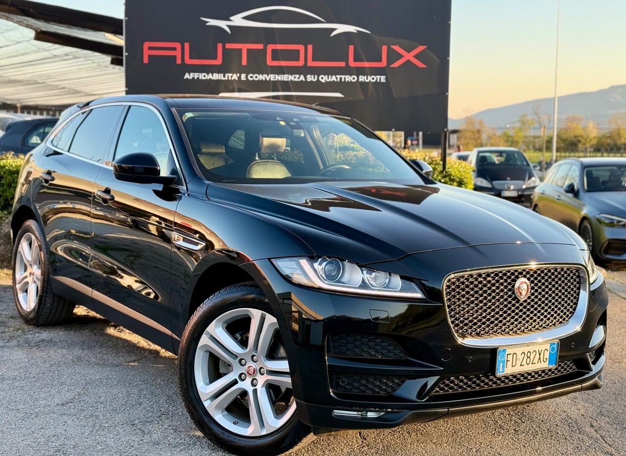 Jaguar F-Pace 2.0 D 180 CV AWD aut. Portfolio 2017