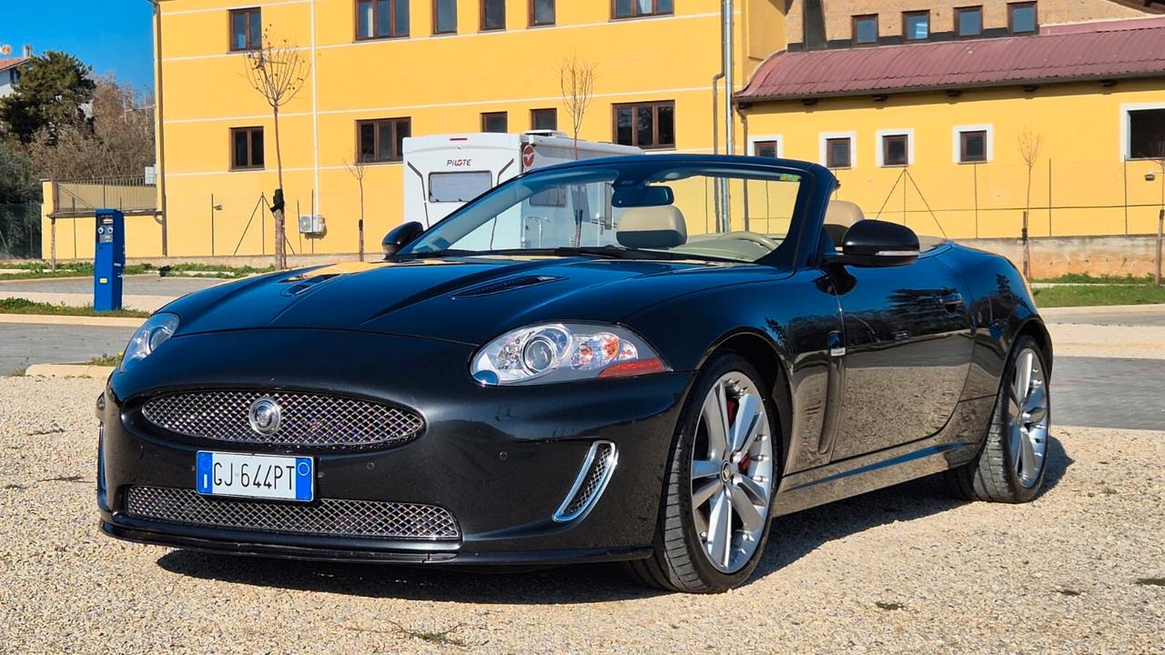 Jaguar XKR 5.0 V8 S/C Convertibile 2011 PERFETTA leggi testo