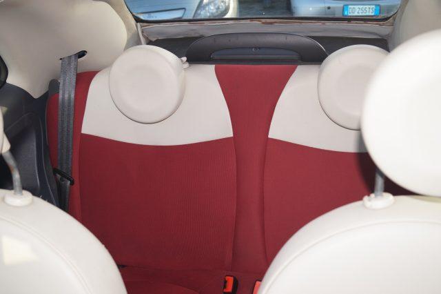 FIAT 500C C 1.2 Lounge TETTO IN TELA ROSSA