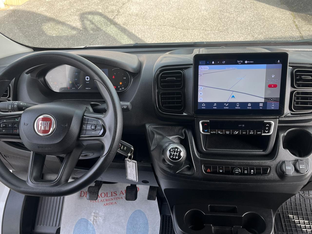 Fiat Ducato 35 2.2 Mjt 140CV PM-TM Furgone SCHERMO GRANDE