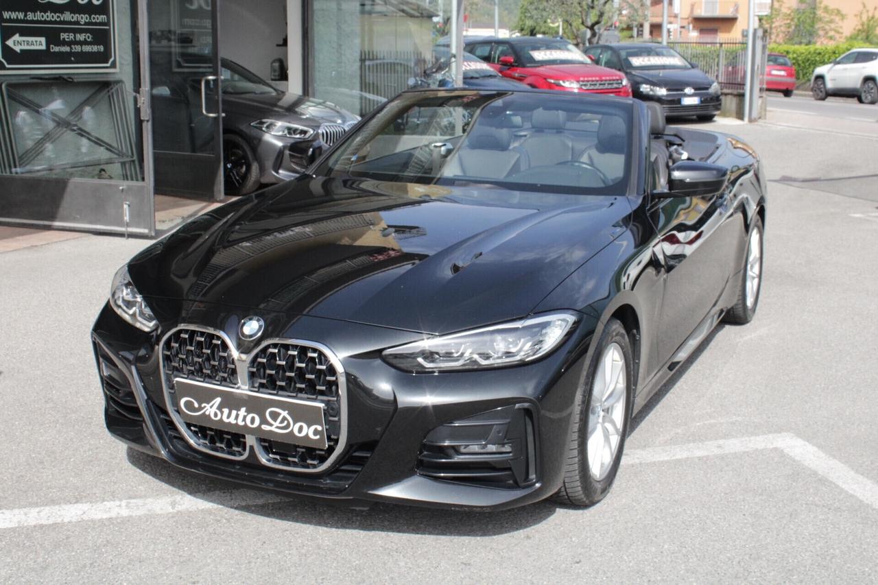 Bmw 430 i Cabrio Msport Steptronic M-SPORT PELLE NERA