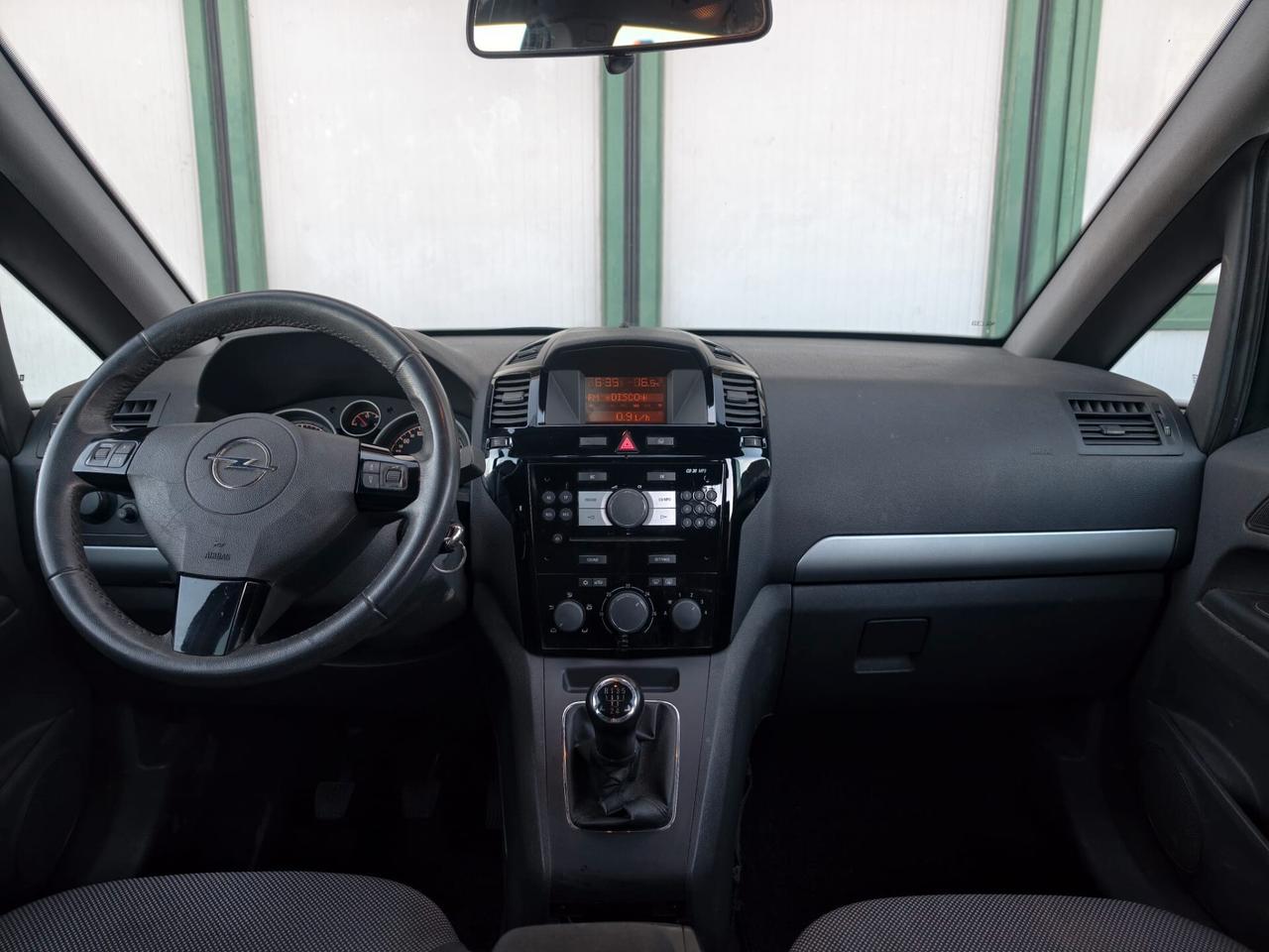 OPEL ZAFIRA 1.6 BENZINA EURO 5 GANCIO TRAINO 7 POSTI 2012