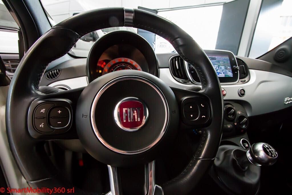 Fiat 500 1.0 hybrid Hey Google 70cv - Ok neopatentati!