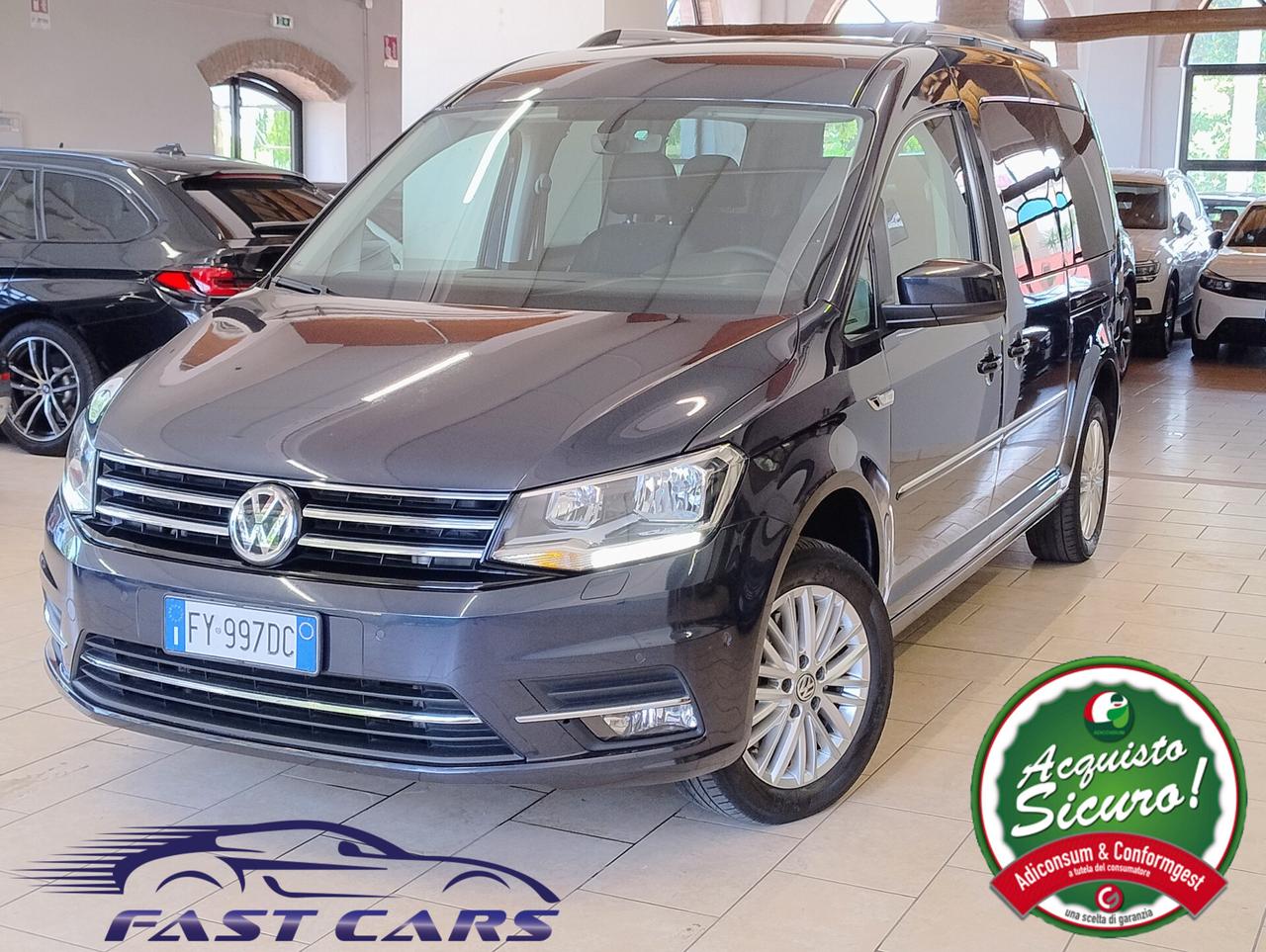 Volkswagen Caddy MAXI 2.0TDI Highline 7posti ALCANTARA CAMERA