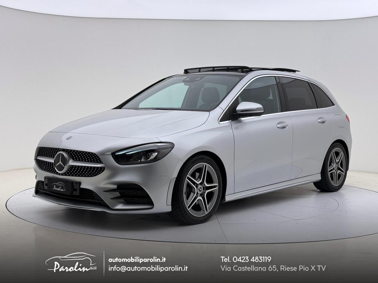 Mercedes Classe B B 200 d Premium auto AMG Tetto-CarPlay-ACC-360°