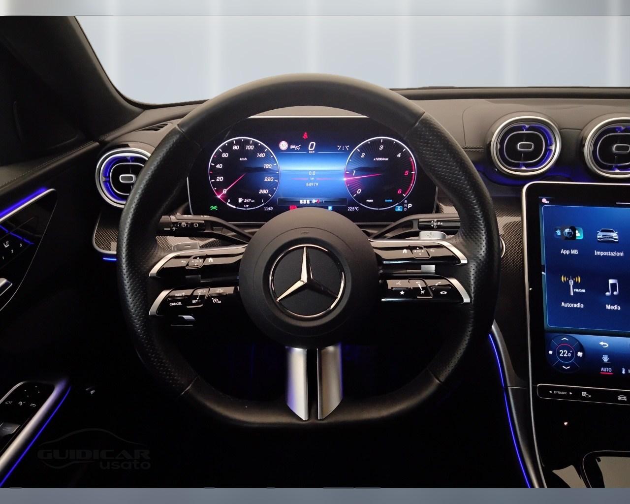 Mercedes-Benz Classe C-S206 SW 2021 - C SW 220 d mhev AMG Line Advanced Plus 197cv auto
