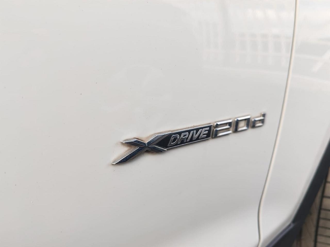 BMW X3 XDRIVE 20d XLINE BIANCO PERLA METALIZZATO