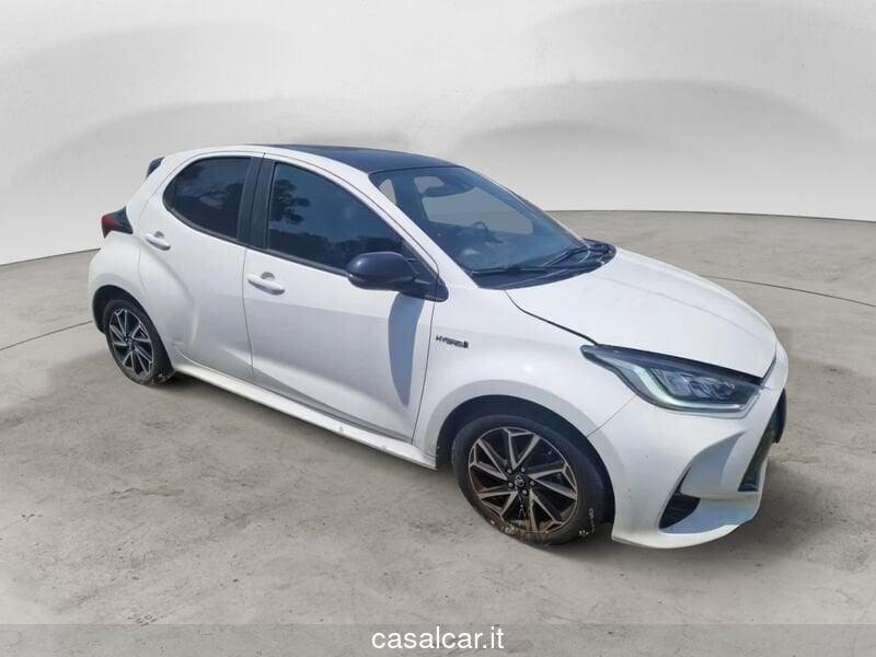 Toyota Yaris 1.5 Hybrid 5 porte Lounge 3 ANNI DI GARANZIA KM ILLIMITATI PARI ALLA NUOVA