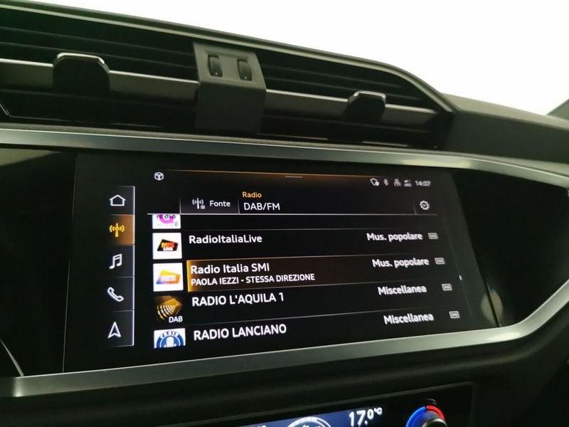 Audi Q3 Sportback 45 2.0 tfsi Edition quattro 245cv s.-tronic