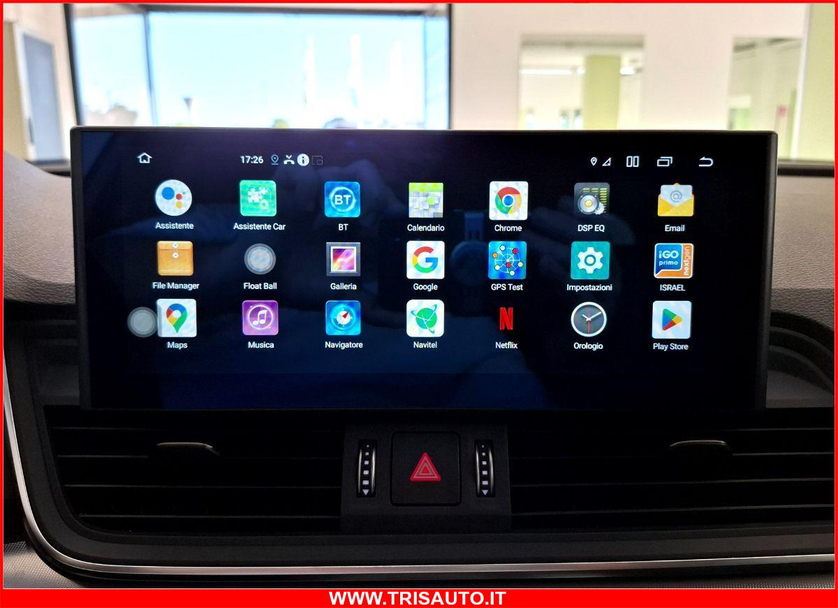 AUDI Q5 40 2.0 Tdi Mhev S-tronic Quattro S-line Plus (FULL LED+PELLE+ANDROI+APPLE)