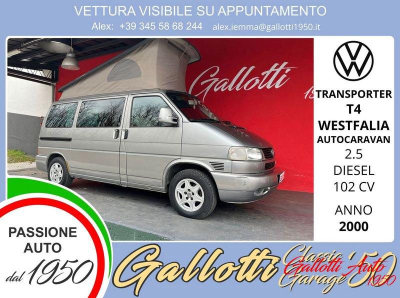 Volkswagen Multivan VW T4 Westfalia Autocaravan 2.5 TDI 102cv 7posti