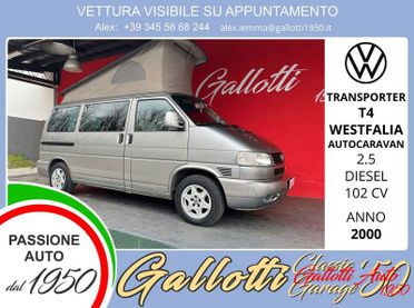 Volkswagen Multivan VW T4 Westfalia Autocaravan 2.5 TDI 102cv 7posti