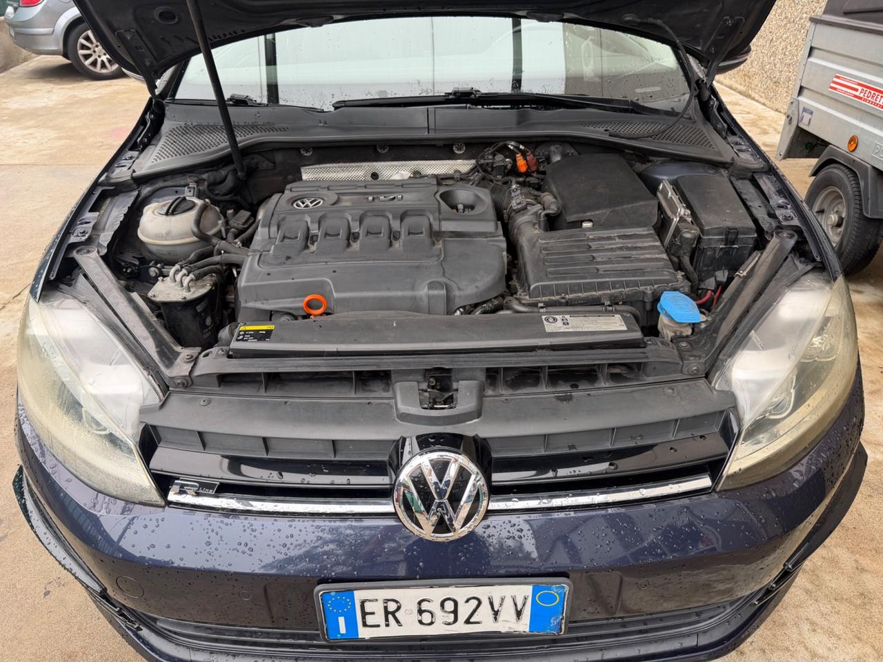 VW GOLF 7 1.6TDI 2013 GANCIO TRAINO 1500KG