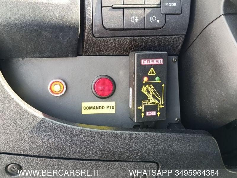 Fiat Ducato MAXI 35 LH1 2.3 Multijet 130CV 6M D.Cab.*GRU FASSI*CASSONE FISSO*