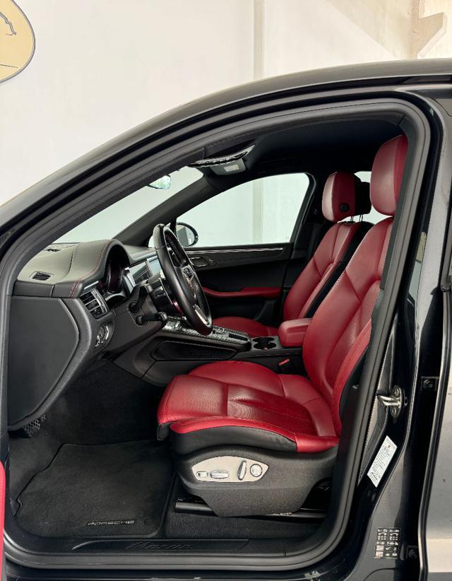 PORSCHE Macan 2.0. TAGLIANDI UFF. - INTERNO ROSSO CARTIER