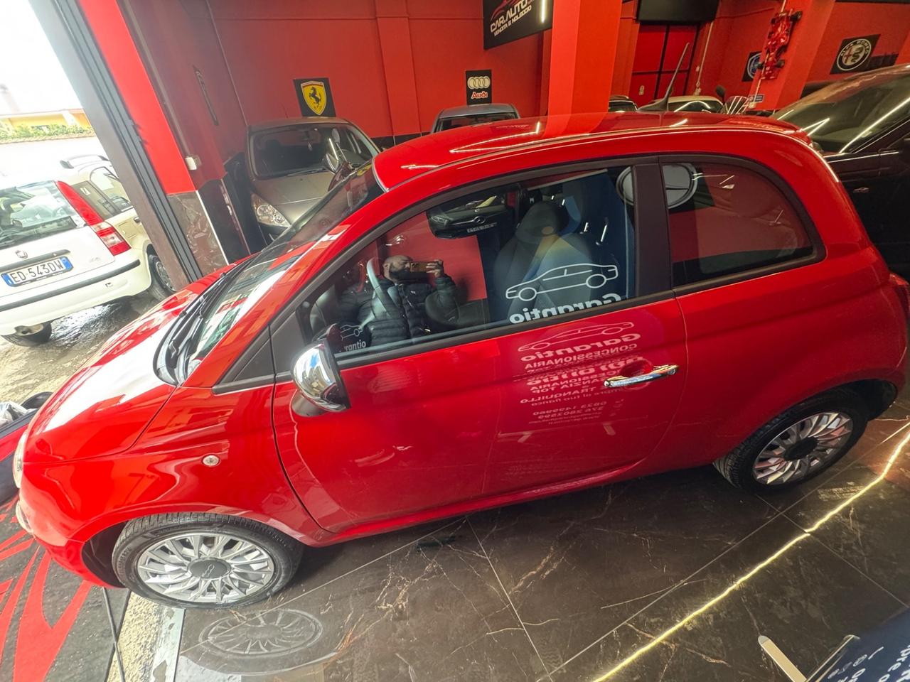 Fiat 500 1.0 Hybrid Red