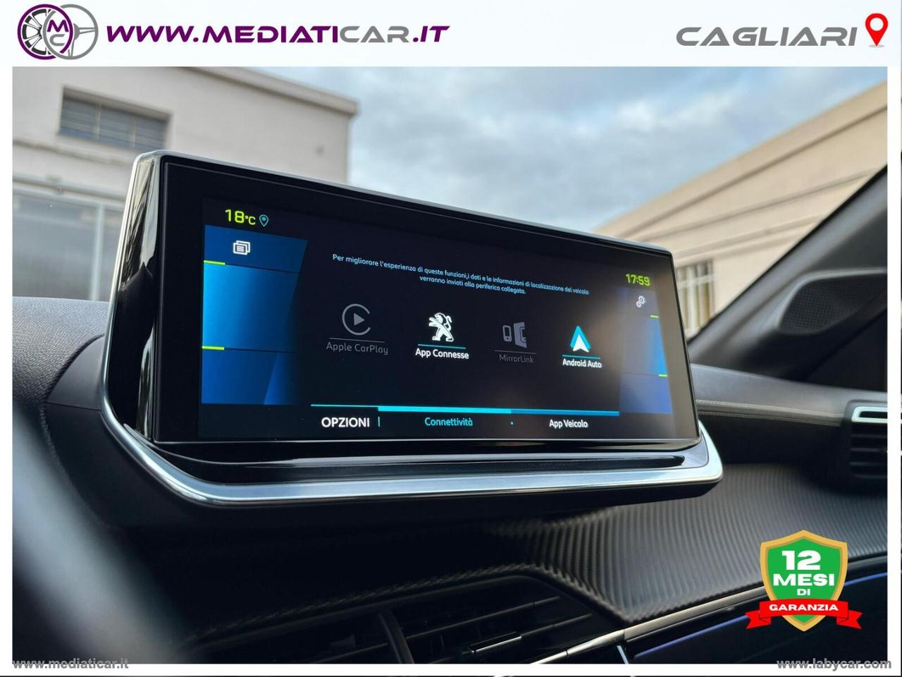 PEUGEOT 208 motore elettrico 136 CV 5p. GT Line