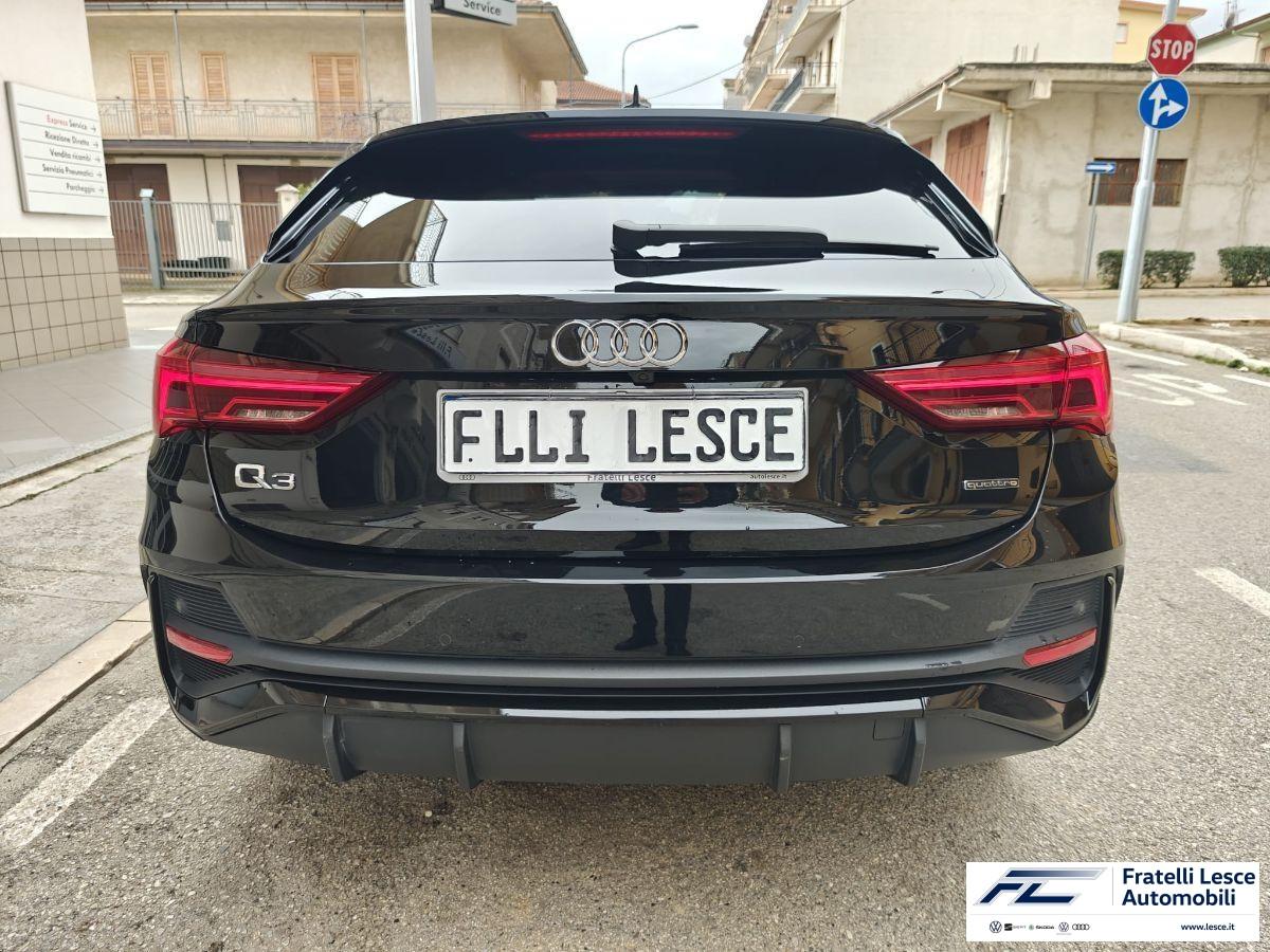 AUDI - Q3 Sportback 35 2.0 tdi S line edition quattro s tronic