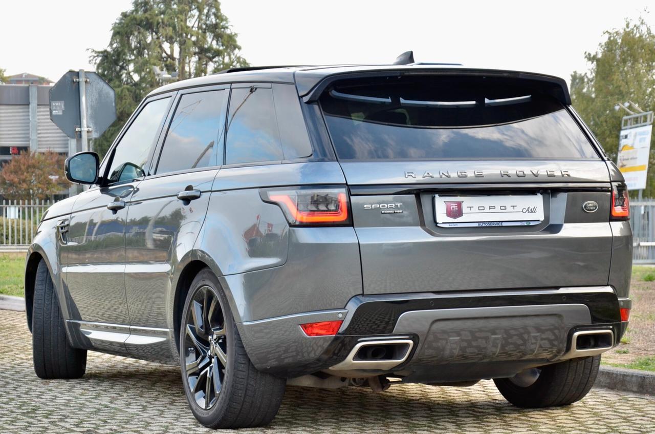 LAND ROVER RANGE ROVER SPORT 2.0 P400e PHEV PLUG IN HSE DYNAMIC 404cv AUTO, UFF ITALIANA, SERVICE LAND ROVER, TETTO, HI-FI MERIDIAN, PELLE, FARI FULL LED, RETROCAMERA, 21", PERMUTE