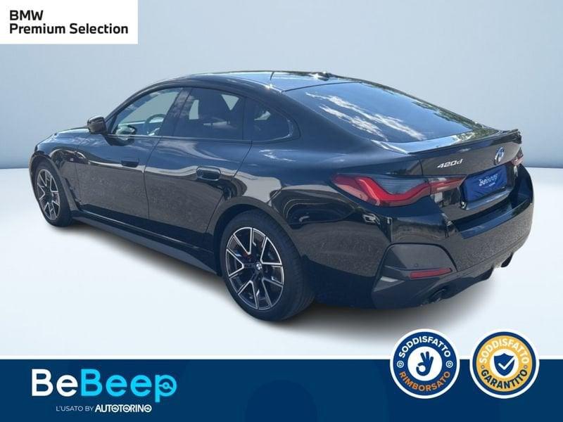 BMW Serie 4 Gran Coupé 420D GRAN COUPE MHEV 48V XDRIVE MSPORT PRO AUTO