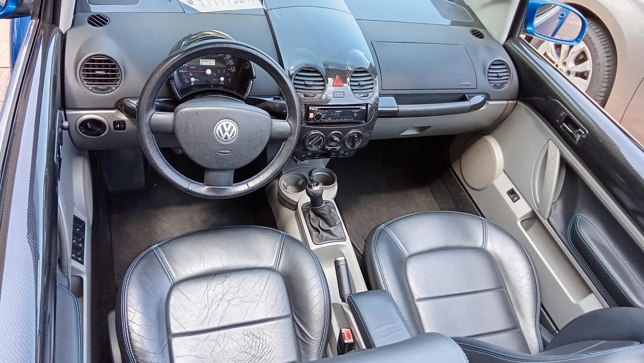 New Beetle 1.9 TDI 105CV Cabrio Carbon look PELLE TOTALE unica nel suo genere