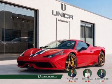 Ferrari 458 SPECIALE 4.5 605 CV DCT COUPE' CERCHI MAGNESIO ORO 1600 KM