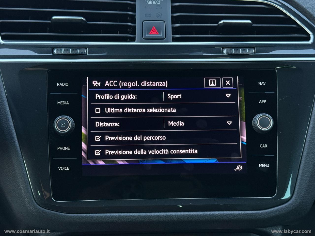 VOLKSWAGEN Tiguan 2.0 TDI 150CV DSG R-Line 2023 LUCI AMBIENTE