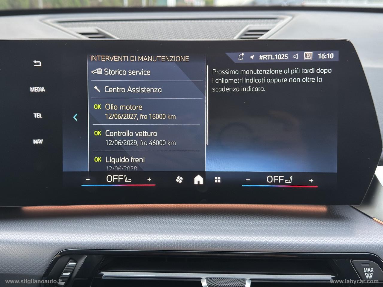 BMW X1 xDrive 20d Msport UFF. ITALIA