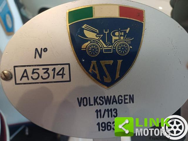 VOLKSWAGEN Maggiolino MY 63 in ordine di carrozzeria e meccanica
