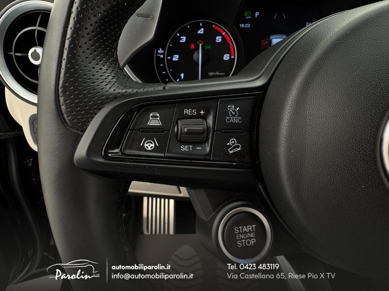 ALFA ROMEO Stelvio 2.2 Turbodiesel 210 CV AT8 Q4 Veloce total Black